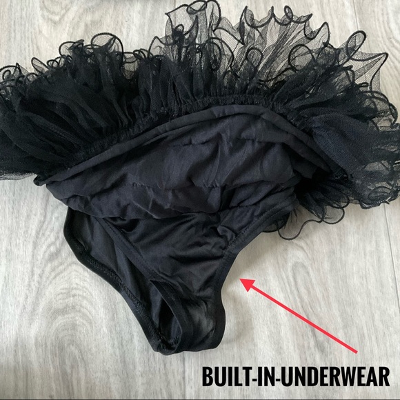 Lot of 2 Weissman Tutu, The Children’s Place Denim Skort, 3T with flower buttons - Picture 6 of 8